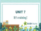人教版七年级英语下册课件 Unit 7 It's raining 第4课时（Section B 1a-1d）
