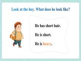 人教版七年级英语下册课件 Unit 9 What does he look like？第1课时（Section A 1a-1c）
