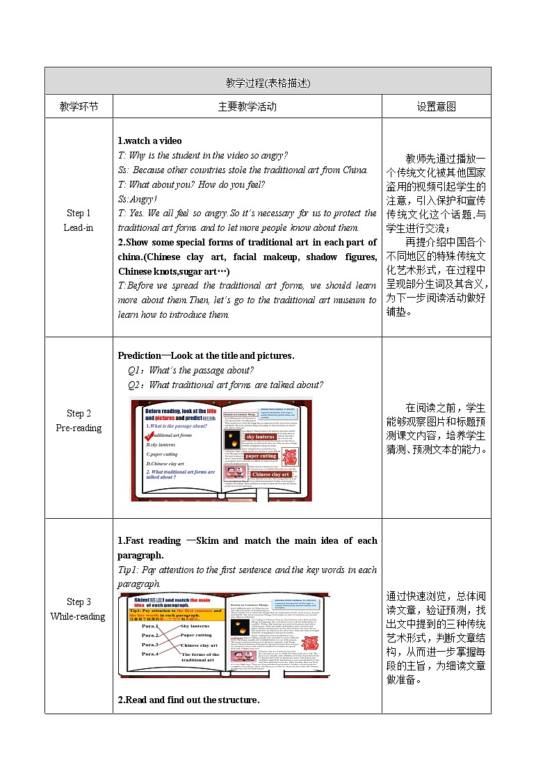 Unit 5 What are the shirts made of Section B(2a-2e)教学设计02