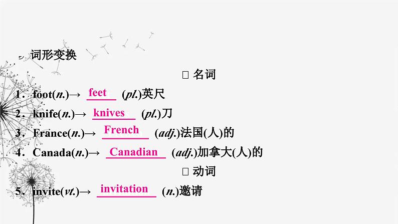 译林版中考英语复习考点精讲三七年级(下) Units 1－4课件07