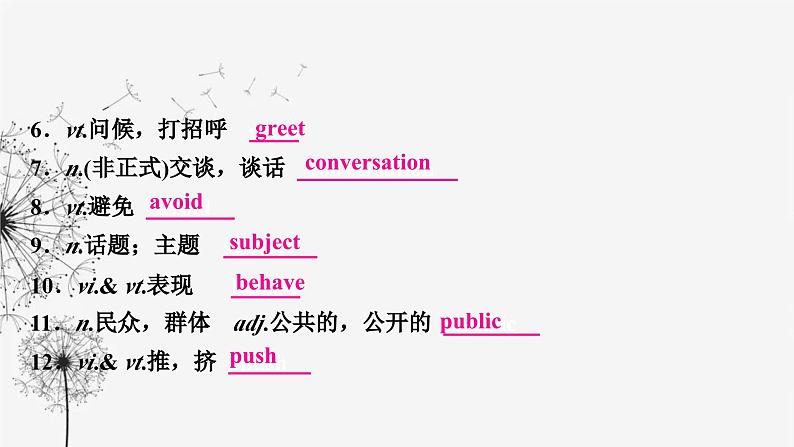 译林版中考英语复习考点精讲十一八年级(下) Units 5－6课件04