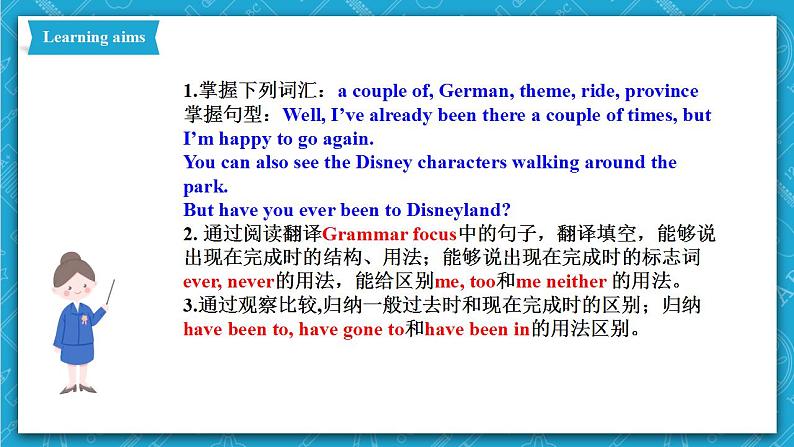 人教新目标版英语八年级下册Unit9《 Have you ever been to a museum》Section A Grammar focus-4c 课件+音视频+语言点精讲精练(含答案)02