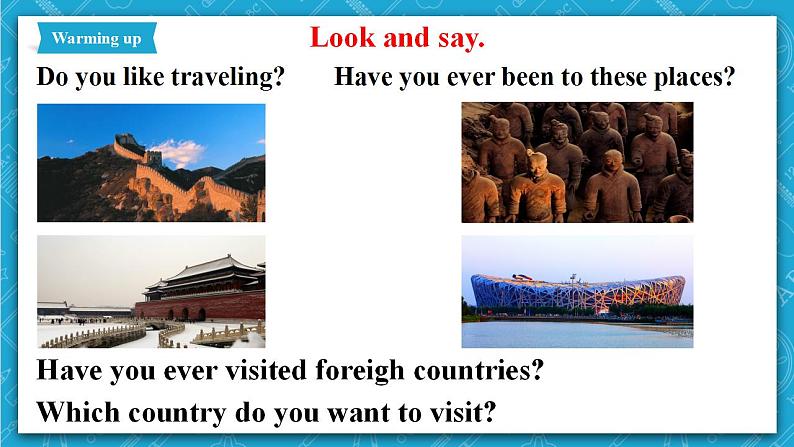 人教新目标版英语八年级下册Unit9《 Have you ever been to a museum》Section B 2a-2e 课件+音视频04