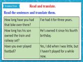 人教新目标版英语八年级下册Unit10 《I've had this bike for three years》Section A Grammar focus-4c课件+音视频+ 语言点精讲精练(含答案)