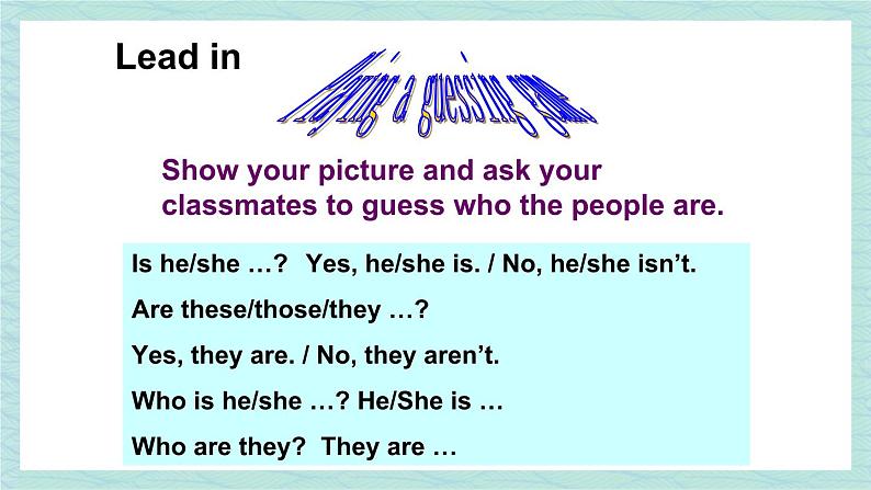 人教版七年级英语上册课件 Unit 2 This is my sister 第5课时（Section B 2a-2c）03