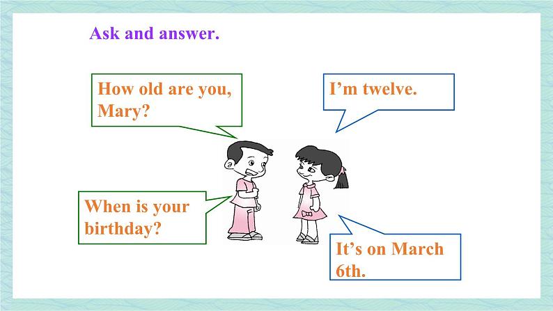 人教版七年级英语上册课件 Unit 8 When is your birthday？第3课时（Section A Grammar Focus-3c）第5页