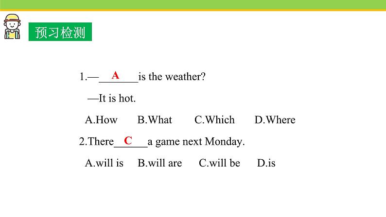 Unit 1 Lesson 1 How's the Weather  课件 冀教版英语八年级下册04