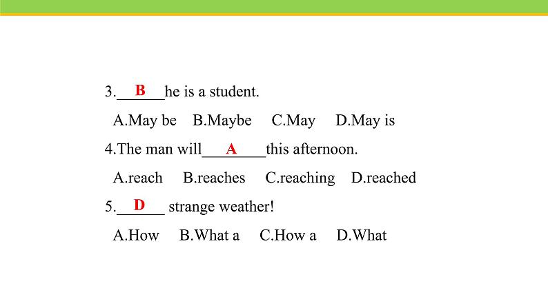 Unit 1 Lesson 1 How's the Weather  课件 冀教版英语八年级下册05