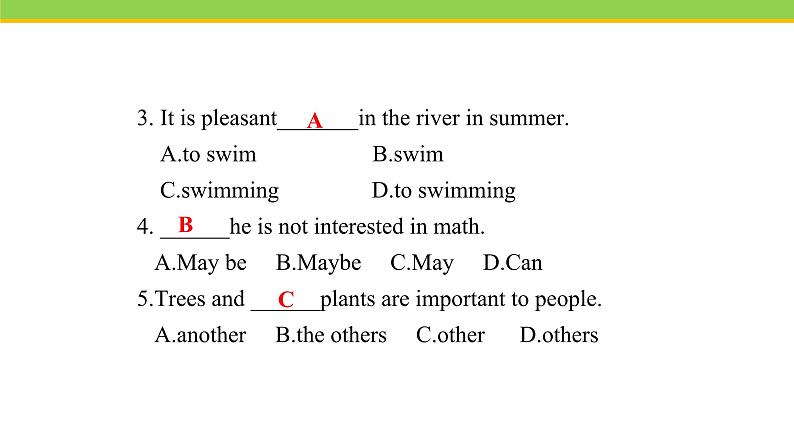 Unit 2 Lesson 8 Why Are Plants Important  课件冀教版英语八年级下册05