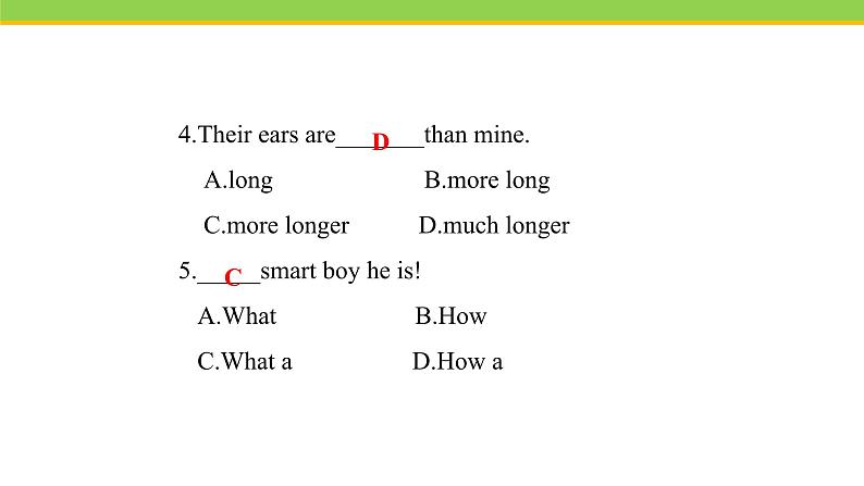 Unit 3 Lesson 14 Amazing  animals  课件 冀教版英语八年级下册第5页