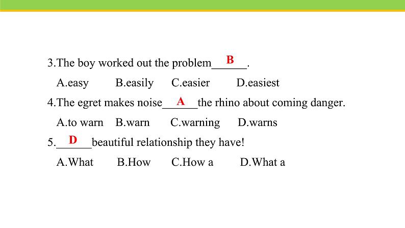 Unit 3 Lesson 18 Friendship between animals  课件冀教版英语八年级下册第7页