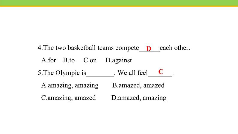 Unit 6 Lesson 33 2 800 Years of Sports 课件 冀教版英语八年级下册05