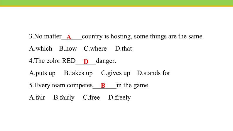 Unit 6 Lesson 34 Modern Olympics 课件冀教版英语八年级下册05