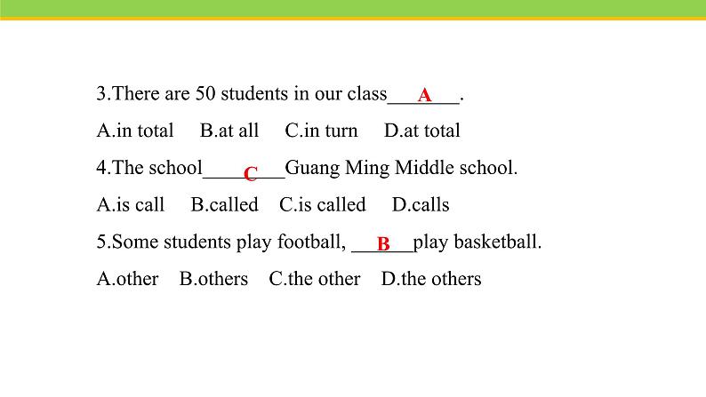 Unit 7 Lesson 38 The World Is a Big Place 课件 冀教版英语八年级下册05