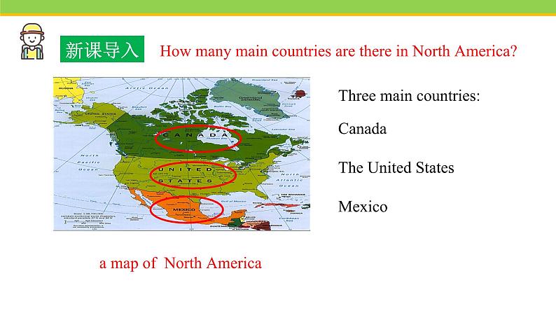 Unit 7 Lesson 42 North  America 课件冀教版英语八年级下册02