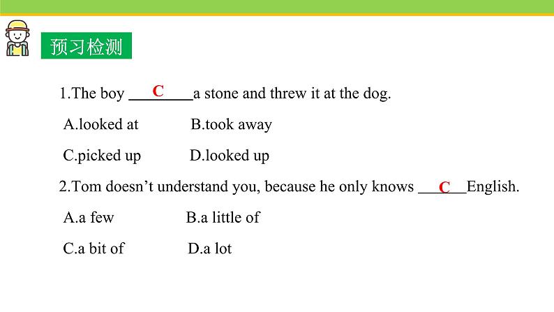 Unit 8 Lesson 43 Let’s Clean Up! 课件 冀教版英语八年级下册04