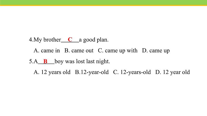 Unit 3 Lesson 16 We Are with You ! 课件 冀教版英语七年级下册05