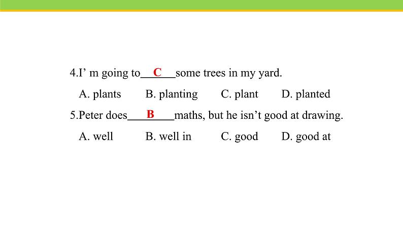 Unit 4 Lesson 19 A Dinner Date 课件 冀教版英语七年级下册05