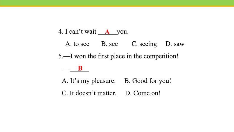 Unit 5  Lesson 26 Online Phone Calls 课件冀教版英语七年级下册第5页