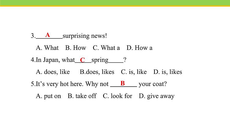 Unit 6 Lesson 36 Spring in China 课件 冀教版英语七年级下册05