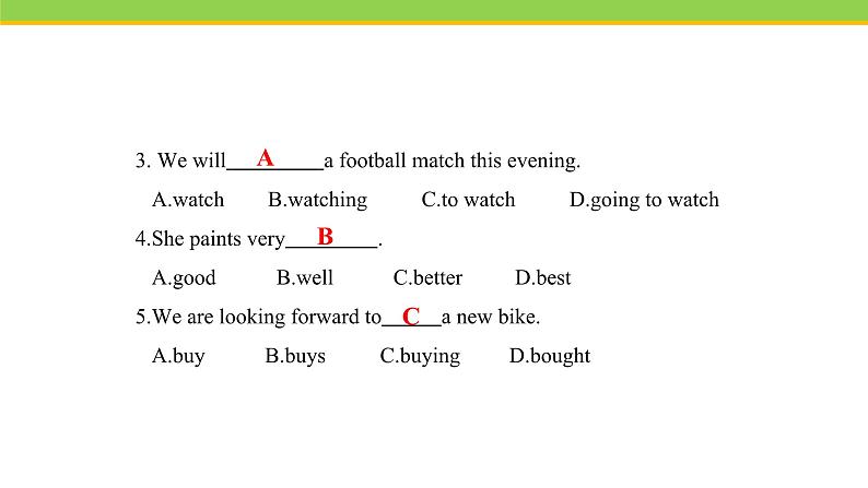 Unit 8 Lesson 43 Have a Good Summer! 课件 冀教版英语七年级下册07