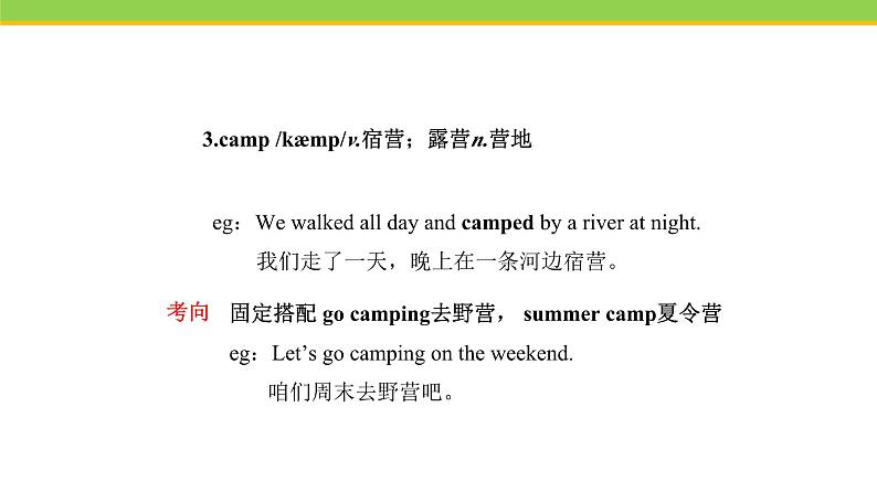 Unit 8 Lesson 48 Li Ming's Summer Holiday 课件 冀教版英语七年级下册第8页