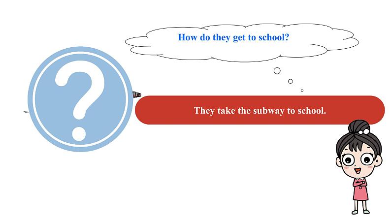 【公开课】人教新目标英语七下Unit 3 How do you get to school 第二课时 （SectionA Grammar Focus -3c）课件+教案+素材包06