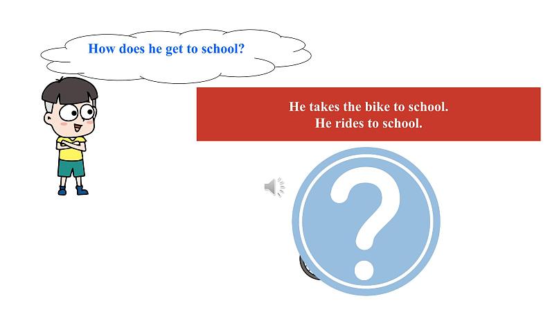 【公开课】人教新目标英语七下Unit 3 How do you get to school 第二课时 （SectionA Grammar Focus -3c）课件+教案+素材包07