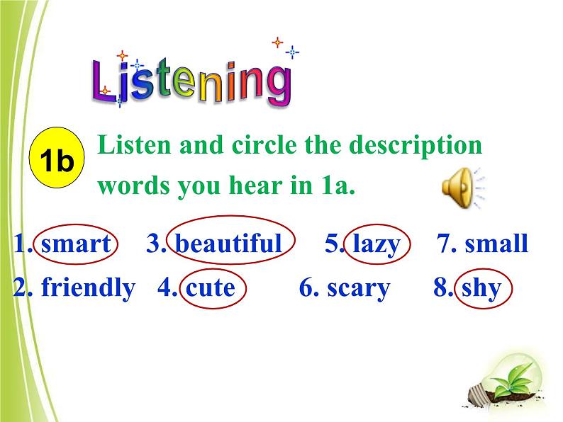 Unit 5 Why do you like pandas Section A 1a-2c 教学设计 初中英语人教新目标七上课件PPT06