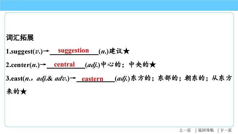 人教版2023年中考英语一轮大单元复习过过过  九Unit 3Unit 4【复习课件】第7页