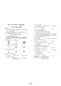 山东省济宁市邹城市2023-2024学年八年级上学期1月期末英语试题