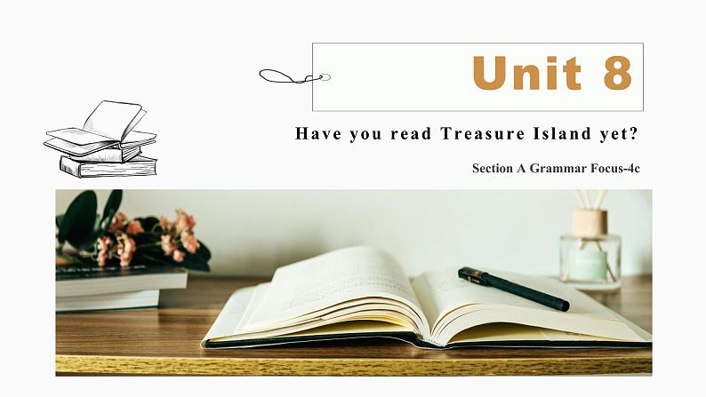 【核心素养目标】人教版初中英语八年级下册 Unit8 Have you read Treasure Island yet  Section A Grammar Focus-4c教案+课件01