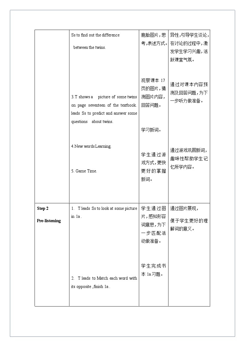 Unit 3 第1课时 Section A (1a-2d)(教学设计)-八年级英语上册同步备课系列（人教新目标Go For It!）02
