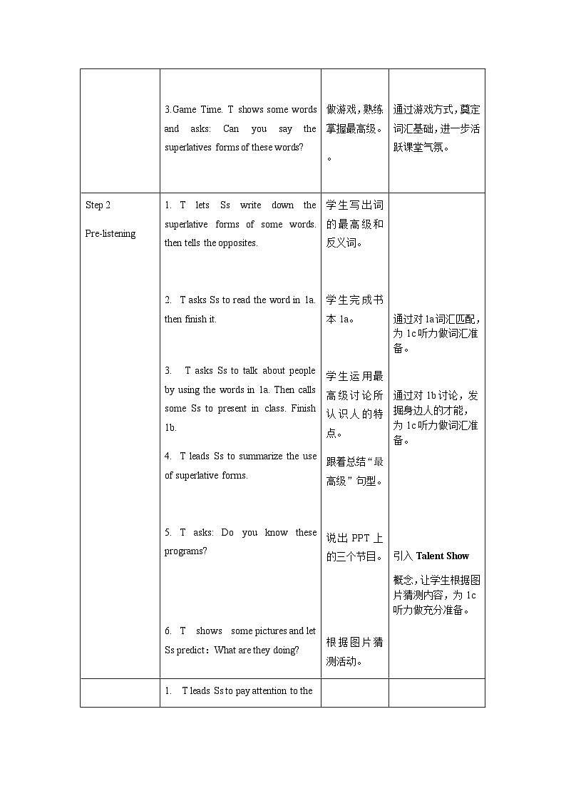 Unit 4 第3课时 Section B (1a-1e)(教学设计)-八年级英语上册同步备课系列（人教新目标Go For It!）02