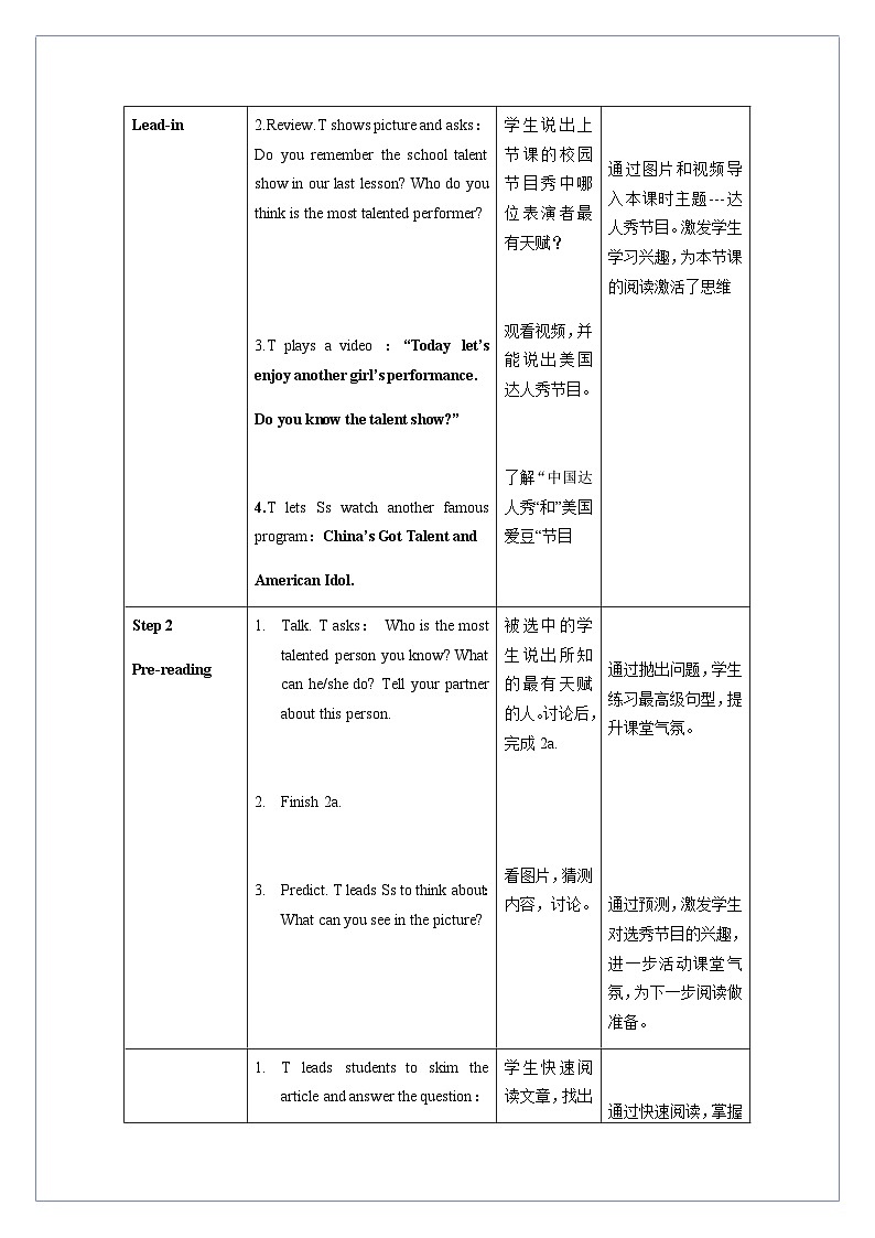 Unit 4 第4课时 Section B (2a-2e)(教学设计)-八年级英语上册同步备课系列（人教新目标Go For It!）02