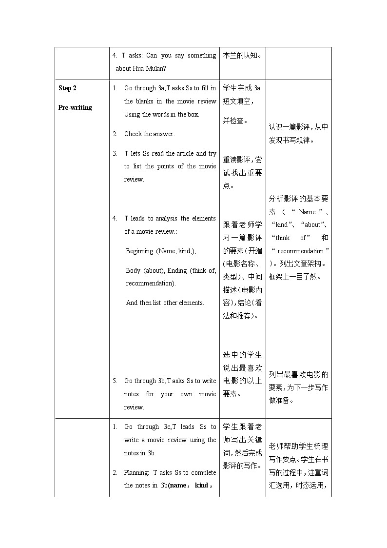 Unit 5 第5课时 Section B (3a-Self Check)(教学设计)-八年级英语上册同步备课系列（人教新目标Go For It!）02