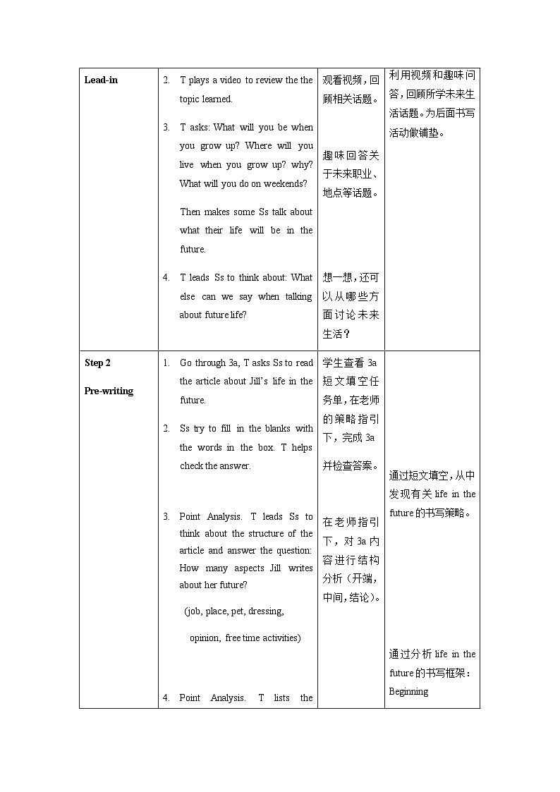 Unit 7 第5课时 Section B (3a-Self Check)(教学设计)-八年级英语上册同步备课系列（人教新目标Go For It!）02