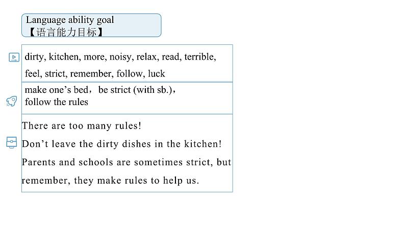 【公开课】人教新目标英语七下Unit4 Don't eat in class.第四课时（SectionB 2a-2c）课件+ 教案+素材包03