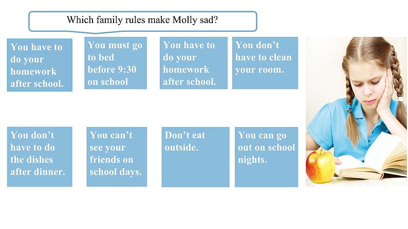 【公开课】人教新目标英语七下Unit4 Don't eat in class.第四课时（SectionB 2a-2c）课件+ 教案+素材包06