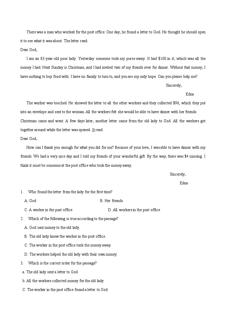 专题9.1 Unit 8 Collecting things 测试卷（A卷基础篇）-2023-2024学年七年级英语同步单元分层测试（牛津广州深圳沈阳）03