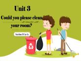 人教版初中英语八下Unit3《Could you please clean your room》SectionB(1a-1e) 听说课件+素材