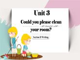 人教版初中英语八下Unit3《Could you please clean your room》SectionB(3a-Self Check) 写作课件+素材