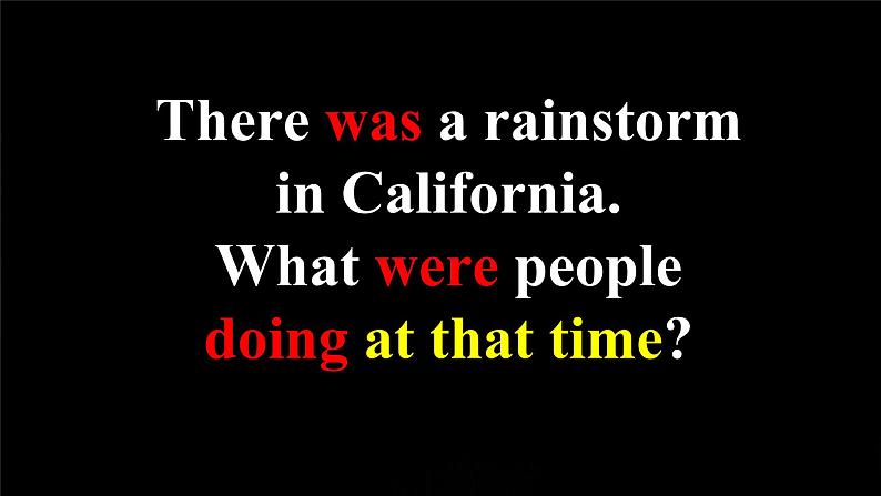 人教版初中英语八下Unit5《What were you doing when the rainsrorm came》SectionA1a-2c听说课件+素材04