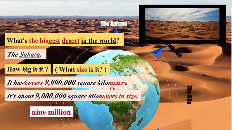 人教版初中英语八下Unit7《What's the highest mountain in the world》SectionA(1a~2c) 听说课件+素材08