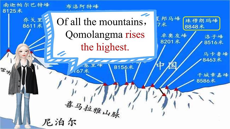 人教版初中英语八下Unit7《What's the highest mountain in the world》SectionA(3a-3c) 小阅读课件+素材08