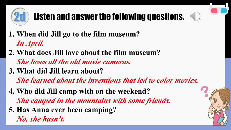 人教版初中英语八下Unit9《Have you ever been to a museum》SectionA(2d&GF-4c) 语法课课件+素材04