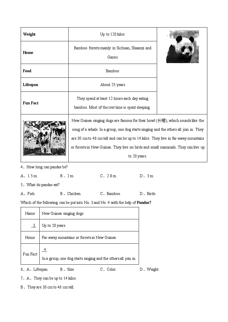 专题05 阅读理解之应用文-5年（2019-2023）中考1年模拟英语分项汇编（重庆专用）（原卷版）第2页