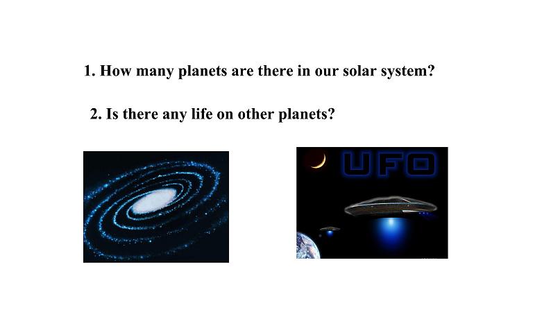 外研版八年级英语下册同步精品课件  3.3 Unit 2 We have not found life on any other planets yet（课件）第4页