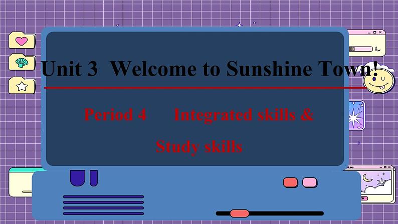 译林牛津英语七下 Unit 3 Period 4 Integrated skills & Study skills PPT课件01