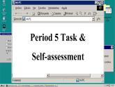 譯林牛津英語八下 Unit 5 Period 5 Task & Self-assessment PPT課件